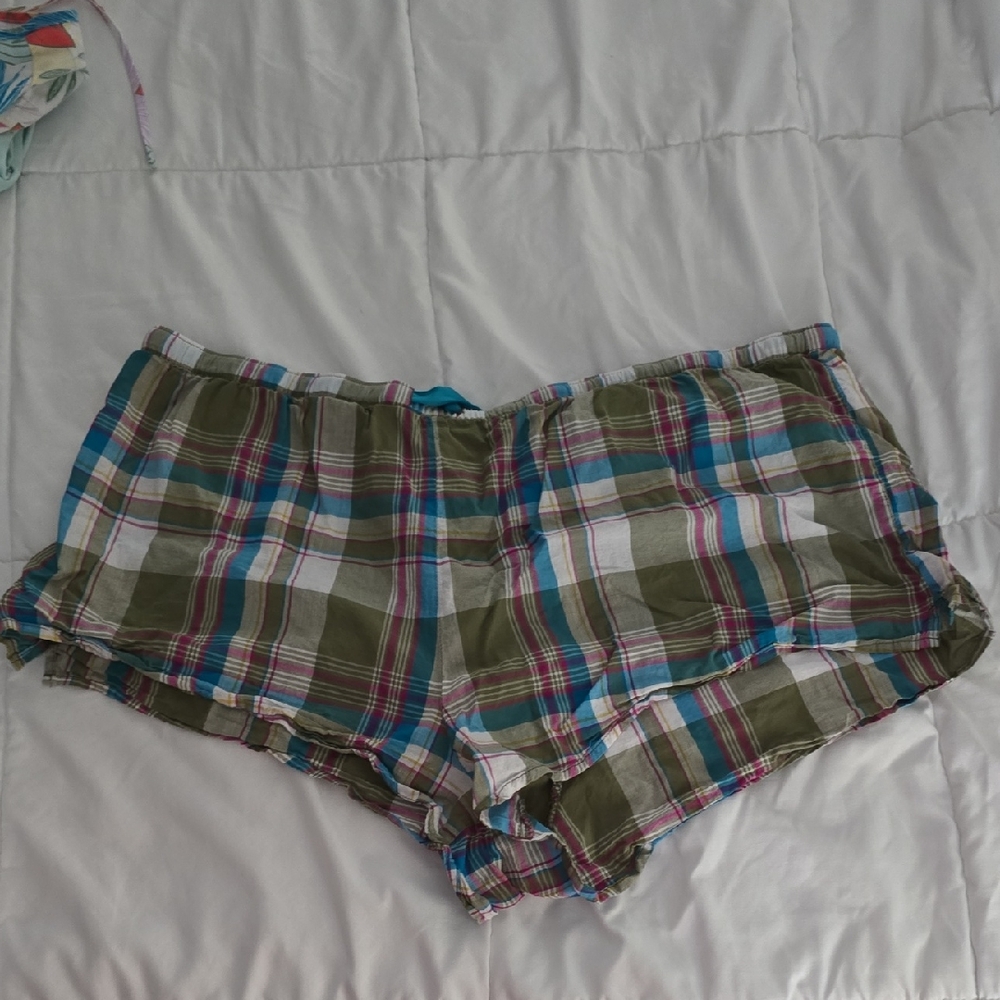 Secret Treasures Plaid Women's Sleep Shorts